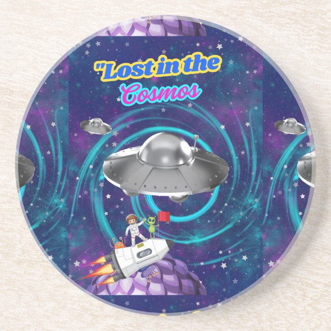 POSAVASOS PERDIDOS EN LOS COSMOS (Frente)