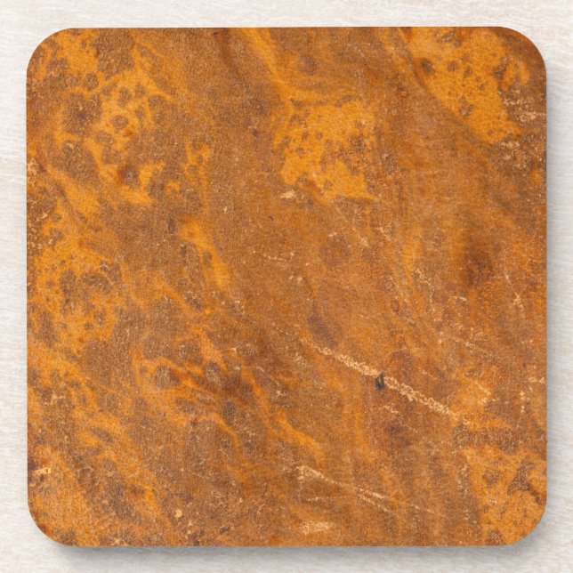 Posavasos Pergamino de cuero antiguo de la cubierta de libro (Frente)