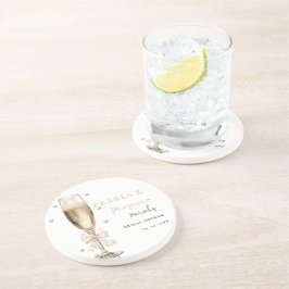 Posavasos Perlas y Prosecco Despedida de soltera