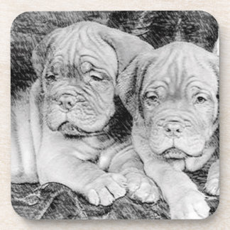Posavasos Perritos de Dogue de bordeaux