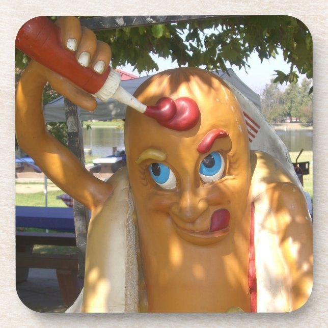 Posavasos Perro caliente (Frente)