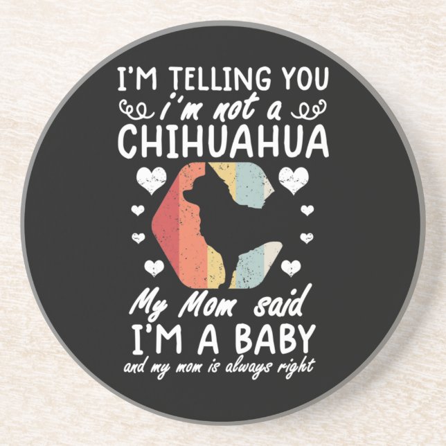 Posavasos Perro chihuahua (Frente)