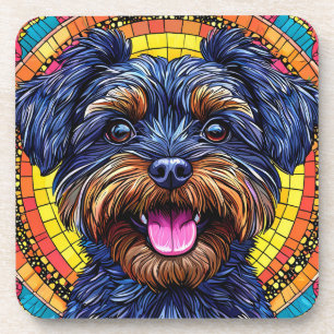 Posavasos Perro de dibujos animados lindo