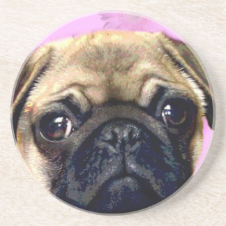 Posavasos Perro del barro amasado