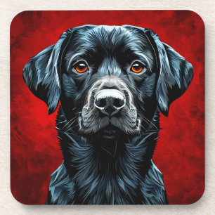 Posavasos Perro labrador lindo
