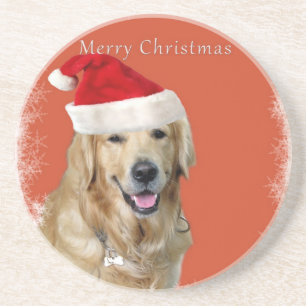 Posavasos Perro navidad