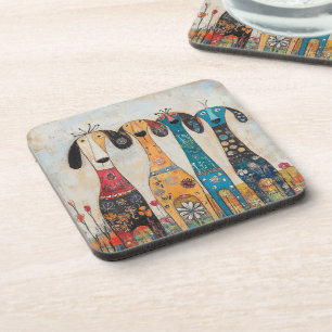 Posavasos Perros altos y fantásticos de caza