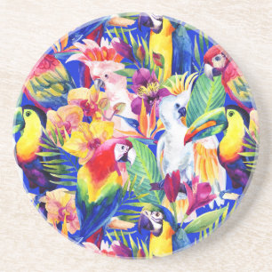 Posavasos Perros de color agua
