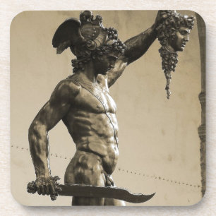 Posavasos Perseus con el jefe de la medusa