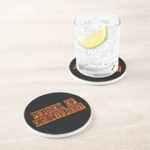 Posavasos Persona de desinterés