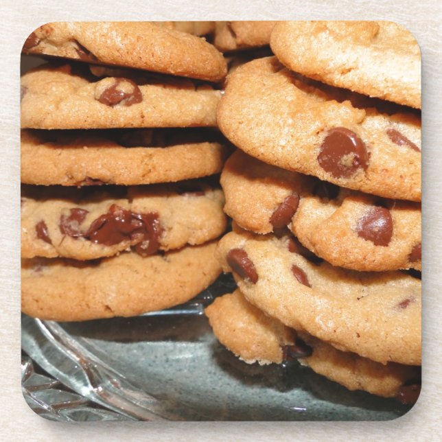 Posavasos Personalice los dulces de chocolate de postre de C (Frente)