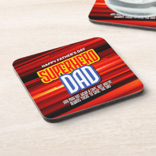 Posavasos Personaliza a SuperHero Dad