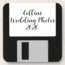 Personaliza Fotos de Boda Soporte de Disquete - 6