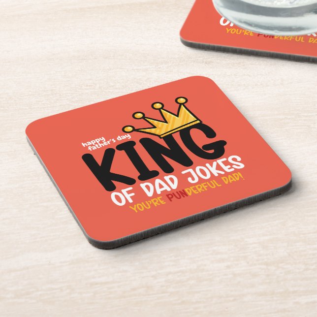 Posavasos Personaliza los Chistes del Rey de Papá (Lado Izquierdo)