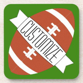 Posavasos Personalizable Americano de Fútbol Apellidos