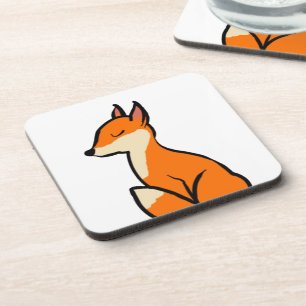 Posavasos Personalizable Fox