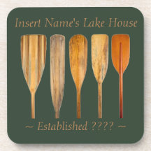 Personalizable Lake House Oars Tema