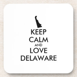 POSAVASOS PERSONALIZABLE MANTENER LA CALMA Y AMAR EL RETRASO