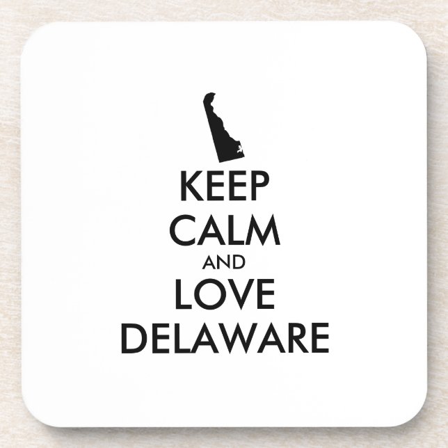 POSAVASOS PERSONALIZABLE MANTENER LA CALMA Y AMAR EL RETRASO (Frente)