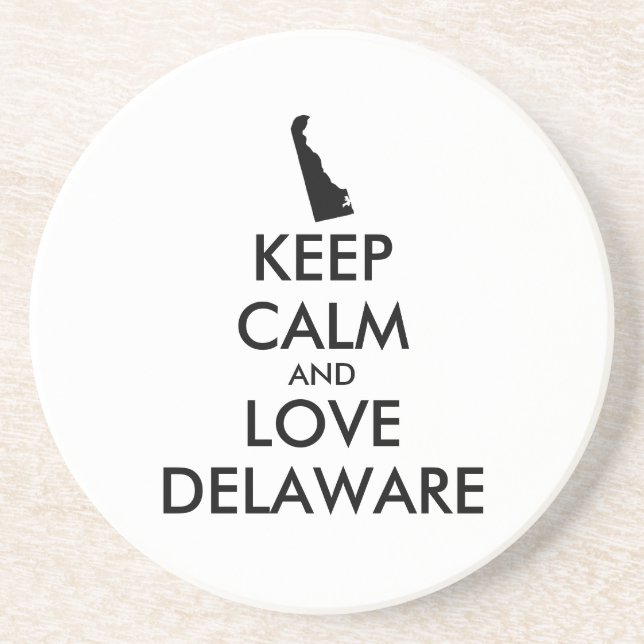 POSAVASOS PERSONALIZABLE MANTENER LA CALMA Y AMAR EL RETRASO (Frente)