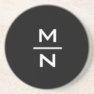 Posavasos Personalizable monograma personal