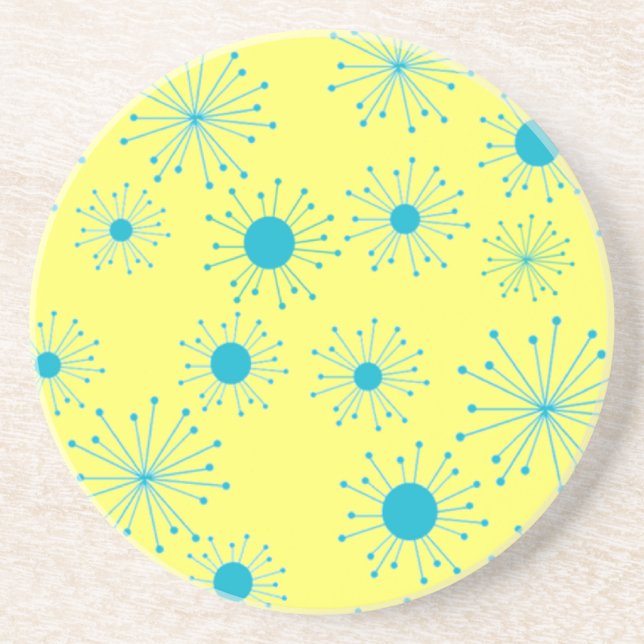 Posavasos Personalizable Retro Starburst (Frente)