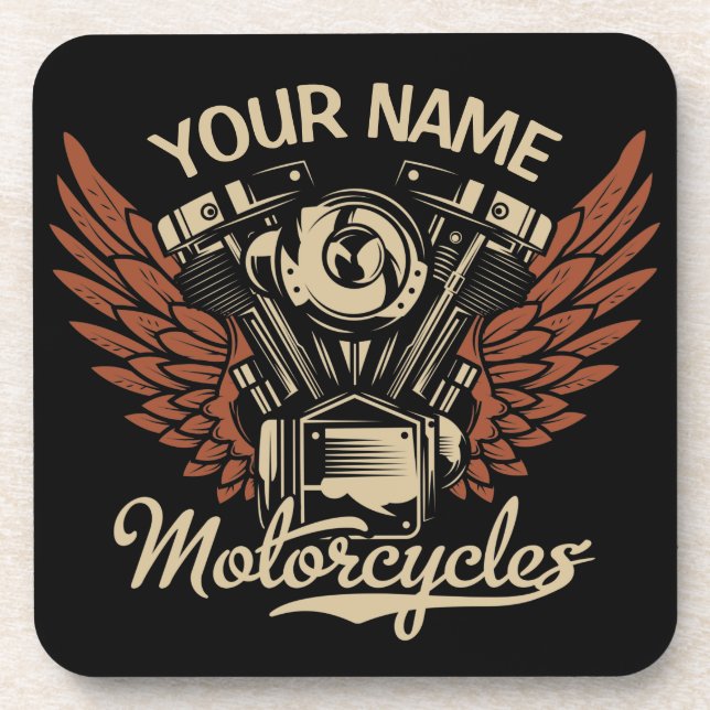 Posavasos Personalización de motocicletas motocicletas Autom (Frente)