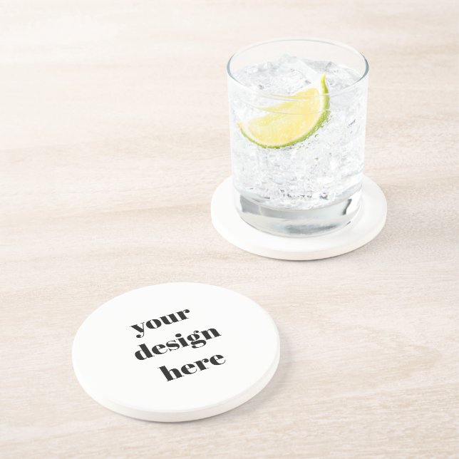 Posavasos Personalización o Personalizar (Lado)