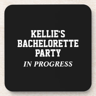Posavasos Personalizado Bachelorette En Curso