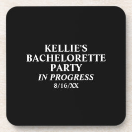 Posavasos Personalizado Bachelorette En Curso