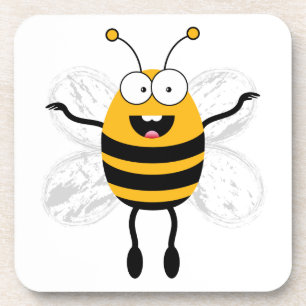 Posavasos Personalizado Bee