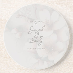 Posavasos Personalizado Cherry Blossom Boda