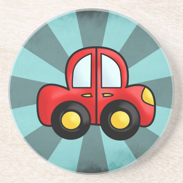 Posavasos Personalizado de coches (Frente)
