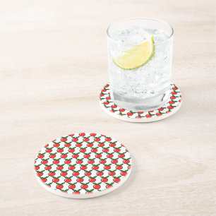 Posavasos Personalizado de cocina divertida de Apple Cherry 