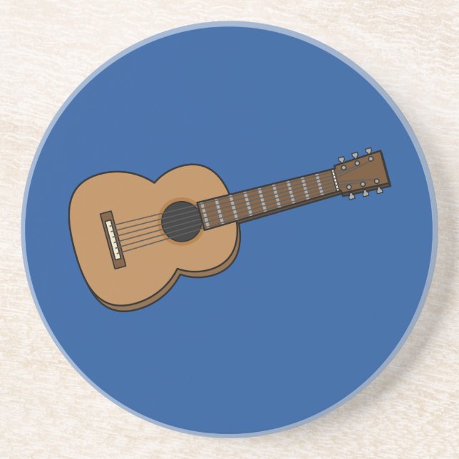 Posavasos Personalizado de guitarra (Frente)