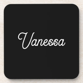 Posavasos Personalizado de nombres de escritura a mano profe