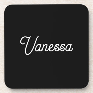 Posavasos Personalizado de nombres de escritura a mano profe