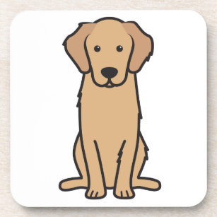 Posavasos Personalizado de perro de Golden Retriever