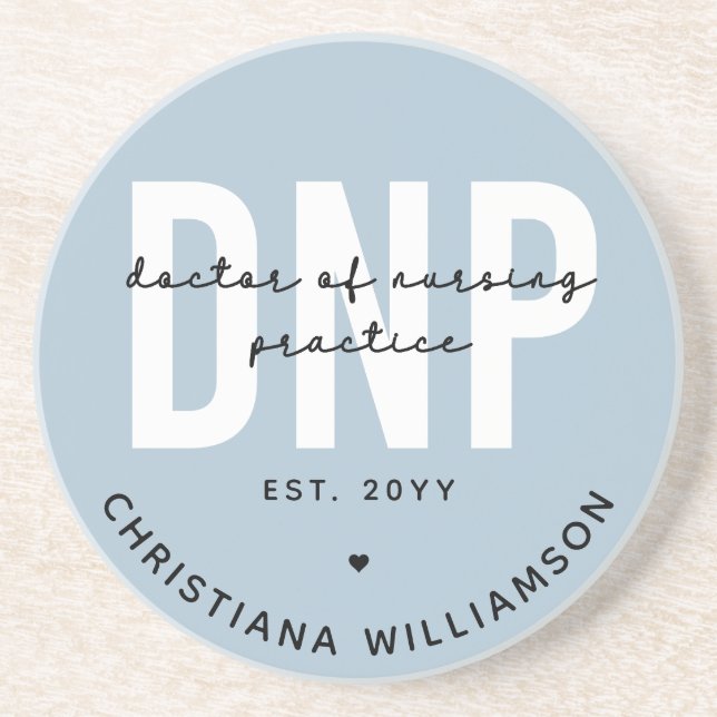 Posavasos Personalizado DNP Médica de la práctica de Enferme (Frente)