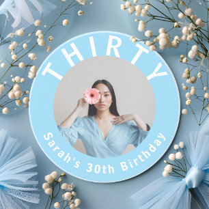 Posavasos Personalizado Fiesta Bebe Astras 30 cumpleaños