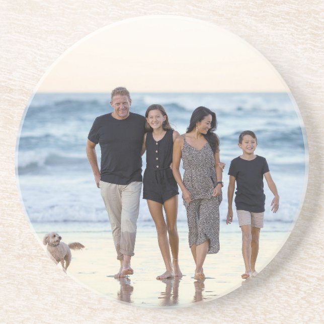 Posavasos Personalizado fotográfico personalizado (Frente)