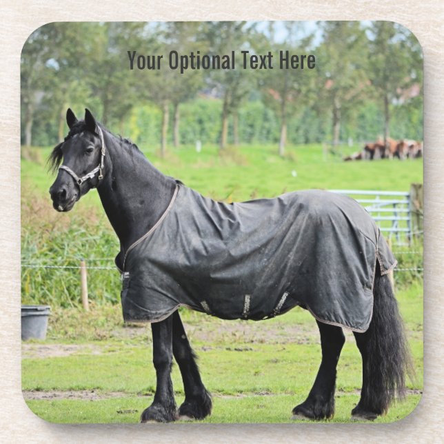 Posavasos Personalizado Horse Coasters (Frente)