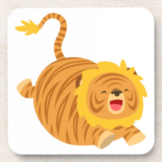 Posavasos Personalizado lindo Bouncy Liger Set de Astras