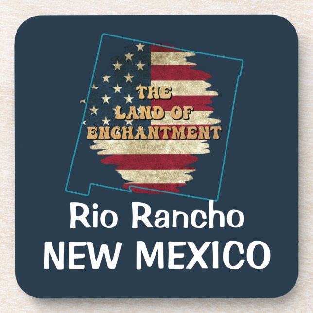 Posavasos Personalizado Montaña de bebida del estado de Nuev (Frente)