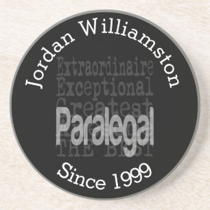 Posavasos Personalizado Paralegal Extraordinaire