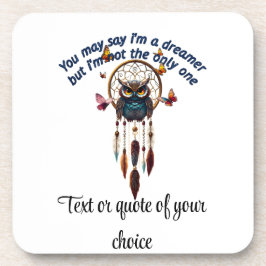 Posavasos Personalizado Personaliza A Búho Boho Hermoso Hipp