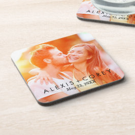 Posavasos Personalizado Personalizado Guardar el regalo de f