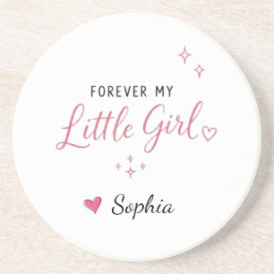 Posavasos Personalizado Por Siempre Mi Pequeña Hija