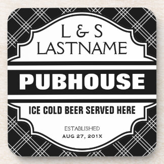 Posavasos Personalizado Pubhouse Bar Beer Rótulo