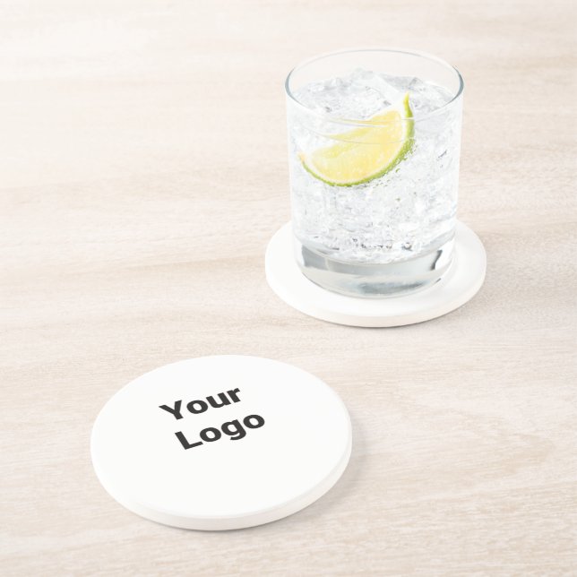 Posavasos Personalizado simple código QR agregar su nombre l (Lado)